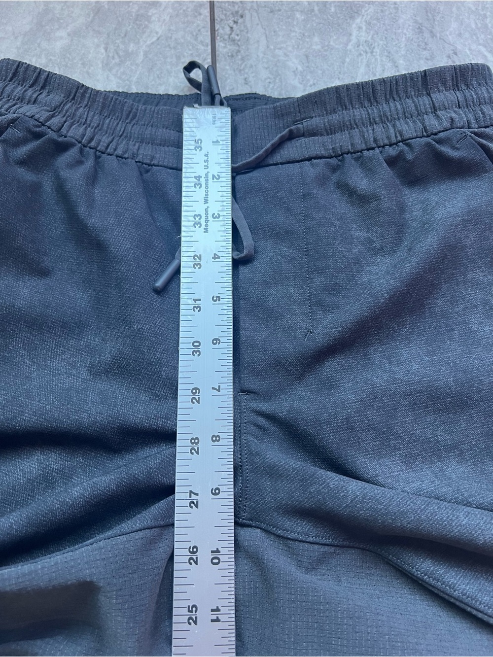 Lululemon Men's Dark Heather Gray Cross Challenger Joggers Performance Wear XS - Picture 13 of 16